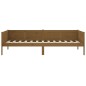 vidaXL Tagesbett Honigbraun Massivholz Kiefer 90x190 cm vidaXL Tagesbett Honigbraun Massivholz Kiefer 90x190 cm