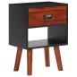 vidaXL Nachttische 2 Stk. Akazienholz Massiv 40x30x57 cm vidaXL Nachttische 2 Stk. Akazienholz Massiv 40x30x57 cm