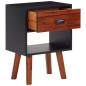 vidaXL Nachttische 2 Stk. Akazienholz Massiv 40x30x57 cm vidaXL Nachttische 2 Stk. Akazienholz Massiv 40x30x57 cm