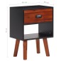 vidaXL Nachttische 2 Stk. Akazienholz Massiv 40x30x57 cm vidaXL Nachttische 2 Stk. Akazienholz Massiv 40x30x57 cm