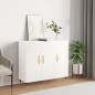 vidaXL Sideboard Weiß 90x34x80 cm Holzwerkstoff vidaXL Sideboard Weiß 90x34x80 cm Holzwerkstoff
