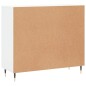 vidaXL Sideboard Weiß 90x34x80 cm Holzwerkstoff vidaXL Sideboard Weiß 90x34x80 cm Holzwerkstoff