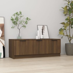 vidaXL TV-Schrank Braun Eichen-Optik 102x35x36,5 cm Holzwerkstoff
