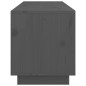 vidaXL TV-Schrank Grau 105x34x40 cm Massivholz Kiefer vidaXL TV-Schrank Grau 105x34x40 cm Massivholz Kiefer