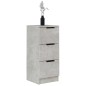 vidaXL Sideboards 2 Stk. Betongrau 30x30x70 cm Holzwerkstoff vidaXL Sideboards 2 Stk. Betongrau 30x30x70 cm Holzwerkstoff