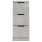 vidaXL Sideboards 2 Stk. Betongrau 30x30x70 cm Holzwerkstoff vidaXL Sideboards 2 Stk. Betongrau 30x30x70 cm Holzwerkstoff