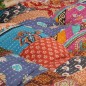Pouf Patchwork Stoff Pouf Patchwork Stoff