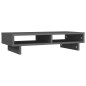 vidaXL Monitorständer Grau 60x27x14 cm Massivholz Kiefer vidaXL Monitorständer Grau 60x27x14 cm Massivholz Kiefer