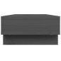 vidaXL Monitorständer Grau 60x27x14 cm Massivholz Kiefer vidaXL Monitorständer Grau 60x27x14 cm Massivholz Kiefer