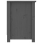 vidaXL TV-Schrank Grau 103x36,5x52 cm Massivholz Kiefer vidaXL TV-Schrank Grau 103x36,5x52 cm Massivholz Kiefer