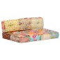 Pouf Patchwork Stoff Pouf Patchwork Stoff