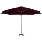 vidaXL Ampelschirm mit Aluminium-Mast Rot 300 cm vidaXL Ampelschirm mit Aluminium-Mast Rot 300 cm