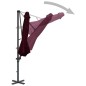 vidaXL Ampelschirm mit Aluminium-Mast Rot 300 cm vidaXL Ampelschirm mit Aluminium-Mast Rot 300 cm