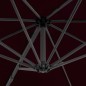 vidaXL Ampelschirm mit Aluminium-Mast Rot 300 cm vidaXL Ampelschirm mit Aluminium-Mast Rot 300 cm