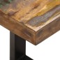 vidaXL Sitzbank 110 cm Altholz und Stahl vidaXL Sitzbank 110 cm Altholz und Stahl