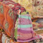 Pouf Patchwork Stoff Pouf Patchwork Stoff