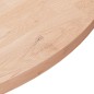vidaXL Runde Tischplatte Ø70x2,5 cm Unbehandeltes Massivholz Eiche vidaXL Runde Tischplatte Ø70x2,5 cm Unbehandeltes Massivholz Eiche