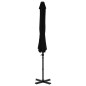vidaXL Ampelschirm mit Aluminium-Mast Schwarz 300 cm vidaXL Ampelschirm mit Aluminium-Mast Schwarz 300 cm