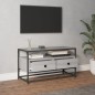 vidaXL TV-Schrank Grau Sonoma 80x35x45 cm Holzwerkstoff vidaXL TV-Schrank Grau Sonoma 80x35x45 cm Holzwerkstoff