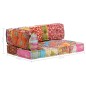 Pouf Patchwork Stoff Pouf Patchwork Stoff