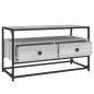 vidaXL TV-Schrank Grau Sonoma 80x35x45 cm Holzwerkstoff vidaXL TV-Schrank Grau Sonoma 80x35x45 cm Holzwerkstoff