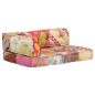 Pouf Patchwork Stoff Pouf Patchwork Stoff