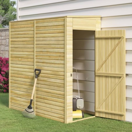 vidaXL Garten-Lagerschuppen 100x210x218 cm Kiefernholz Imprägniert