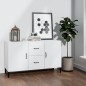 vidaXL Sideboard Weiß 100x36x60 cm Holzwerkstoff vidaXL Sideboard Weiß 100x36x60 cm Holzwerkstoff