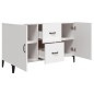 vidaXL Sideboard Weiß 100x36x60 cm Holzwerkstoff vidaXL Sideboard Weiß 100x36x60 cm Holzwerkstoff