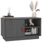 vidaXL TV-Schrank Grau 70x34x40 cm Massivholz Kiefer vidaXL TV-Schrank Grau 70x34x40 cm Massivholz Kiefer