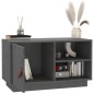 vidaXL TV-Schrank Grau 70x34x40 cm Massivholz Kiefer vidaXL TV-Schrank Grau 70x34x40 cm Massivholz Kiefer
