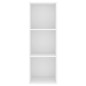 vidaXL TV-Wandschrank Weiß 37x37x107 cm Holzwerkstoff vidaXL TV-Wandschrank Weiß 37x37x107 cm Holzwerkstoff
