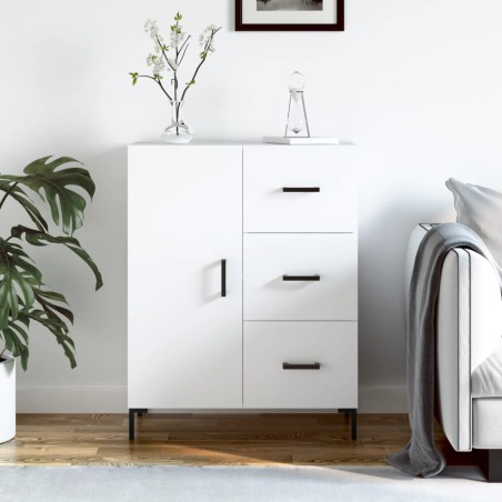 vidaXL Sideboard Weiß 69,5x34x90 cm Holzwerkstoff