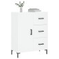vidaXL Sideboard Weiß 69,5x34x90 cm Holzwerkstoff vidaXL Sideboard Weiß 69,5x34x90 cm Holzwerkstoff