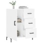 vidaXL Sideboard Weiß 69,5x34x90 cm Holzwerkstoff vidaXL Sideboard Weiß 69,5x34x90 cm Holzwerkstoff