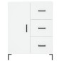 vidaXL Sideboard Weiß 69,5x34x90 cm Holzwerkstoff vidaXL Sideboard Weiß 69,5x34x90 cm Holzwerkstoff
