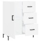 vidaXL Sideboard Weiß 69,5x34x90 cm Holzwerkstoff vidaXL Sideboard Weiß 69,5x34x90 cm Holzwerkstoff