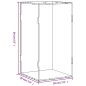 vidaXL Vitrine Transparent 20x20x38 cm Acryl vidaXL Vitrine Transparent 20x20x38 cm Acryl