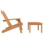 vidaXL 2-tlg. Garten-Lounge-Set Adirondack Massivholz Akazie