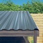 vidaXL Dachpaneele 36 Stk. Pulverbeschichteter Stahl Grau 60x36 cm vidaXL Dachpaneele 36 Stk. Pulverbeschichteter Stahl Grau 60x36 cm