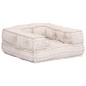 1-Sitzer Modularer Pouf Beige Stoff 1-Sitzer Modularer Pouf Beige Stoff