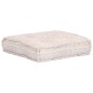 1-Sitzer Modularer Pouf Beige Stoff 1-Sitzer Modularer Pouf Beige Stoff