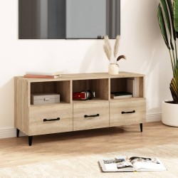 vidaXL TV-Schrank Sonoma-Eiche 102x35x50 cm Holzwerkstoff