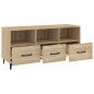 vidaXL TV-Schrank Sonoma-Eiche 102x35x50 cm Holzwerkstoff vidaXL TV-Schrank Sonoma-Eiche 102x35x50 cm Holzwerkstoff
