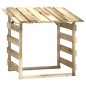 vidaXL Pergola mit Dach 100x90x100 cm Imprägniertes Kiefernholz vidaXL Pergola mit Dach 100x90x100 cm Imprägniertes Kiefernholz