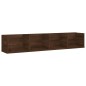 vidaXL CD-Wandregal Braun Eichen-Optik 100x18x18 cm Holzwerkstoff vidaXL CD-Wandregal Braun Eichen-Optik 100x18x18 cm Holzwerkstoff