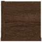 vidaXL CD-Wandregal Braun Eichen-Optik 100x18x18 cm Holzwerkstoff vidaXL CD-Wandregal Braun Eichen-Optik 100x18x18 cm Holzwerkstoff