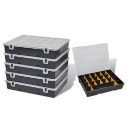 vidaXL Sortimentsboxen 6 Stk.  