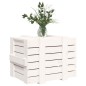 vidaXL Truhe Weiß 58x40,5x42 cm Massivholz Kiefer vidaXL Truhe Weiß 58x40,5x42 cm Massivholz Kiefer