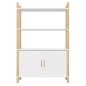 vidaXL Highboard Weiß 80x40x121 cm Holzwerkstoff vidaXL Highboard Weiß 80x40x121 cm Holzwerkstoff